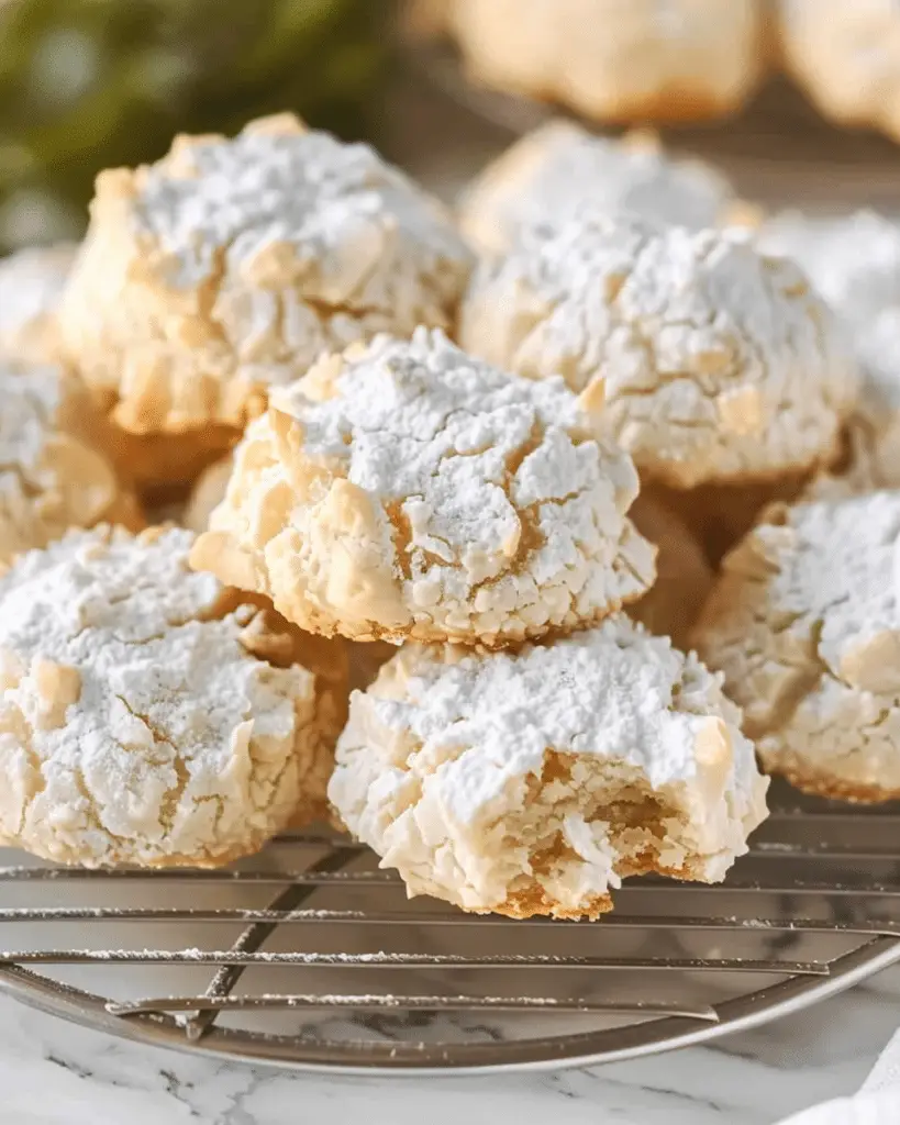 Almond Cloud Cookies (Flourless Almond Meringue Cookies)