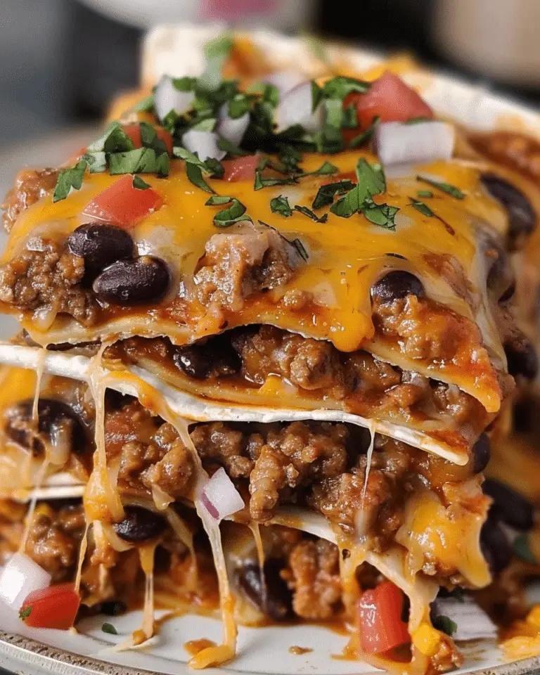 Beef Enchilada Casserole