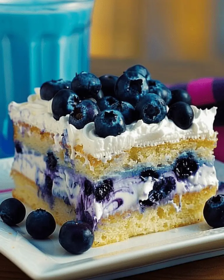 Nova Scotia Blueberry Cream Cake