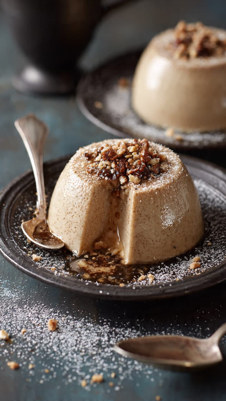The Best Brown Sugar Espresso Panna Cotta