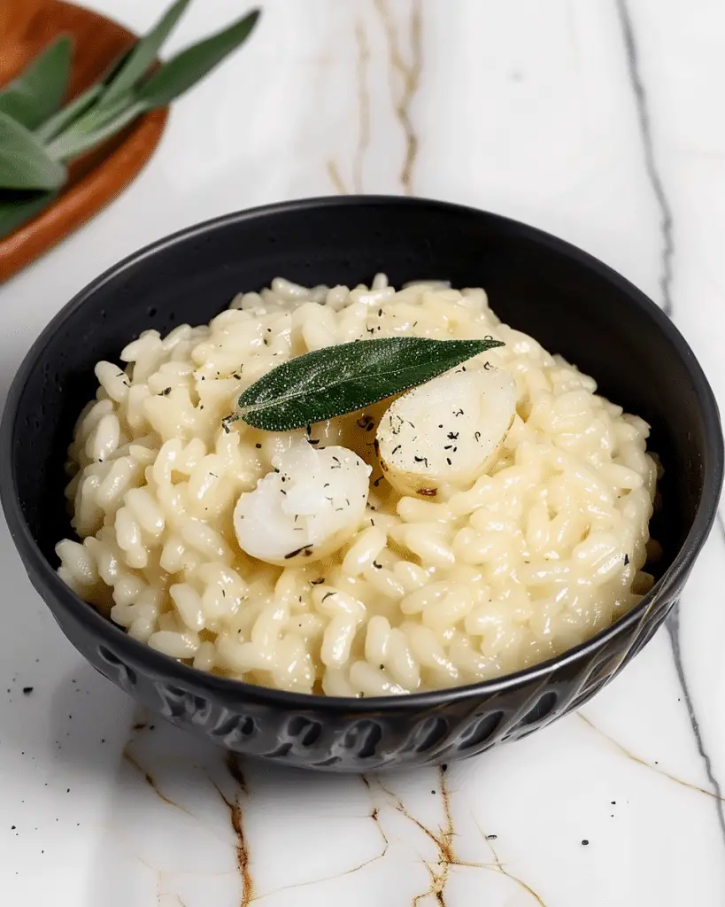 Brown Butter and Sage Risotto