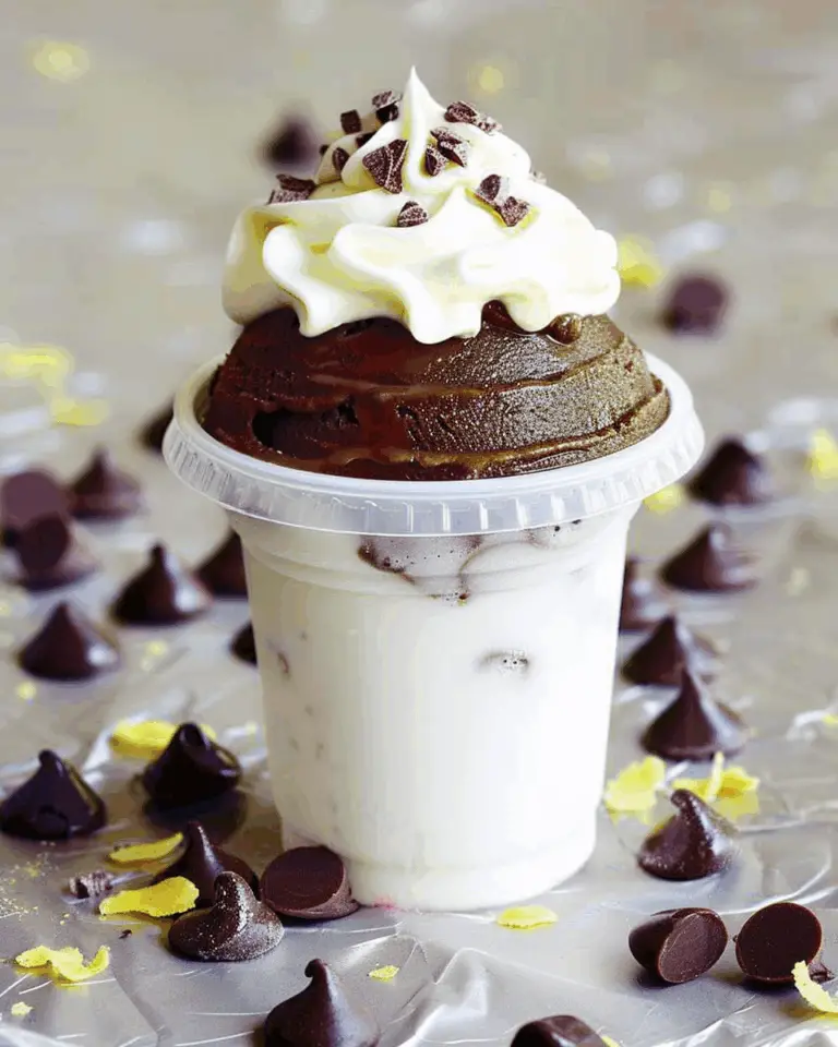 Brownie Batter Frozen Yogurt