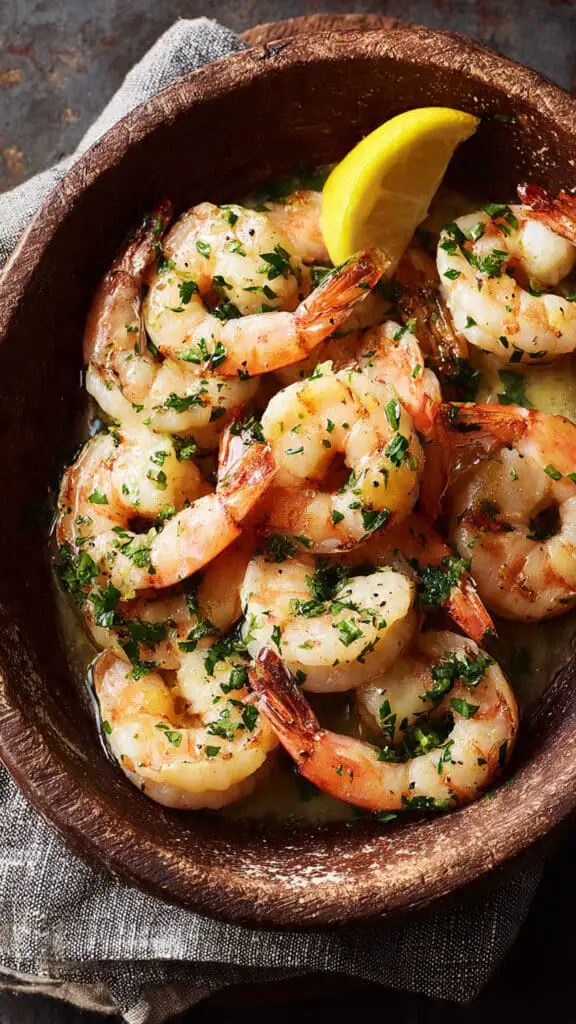 Butter Poached Shrimp