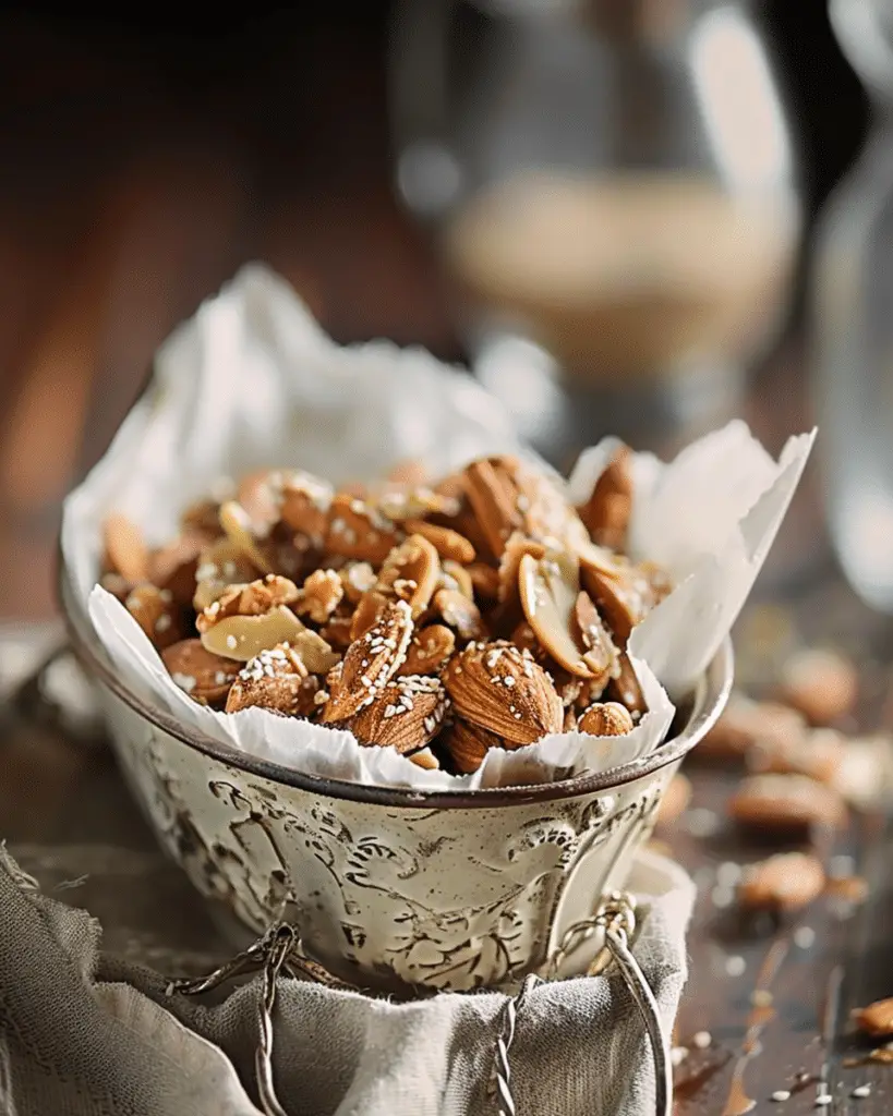 Candied Sesame Almonds