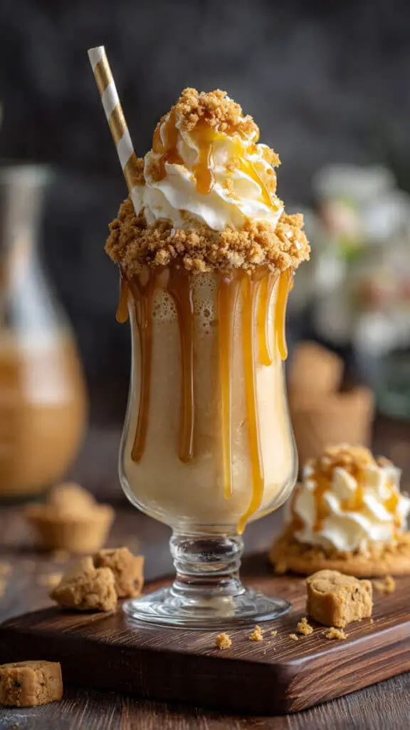 Caramel Cookie Crumble Frappuccino