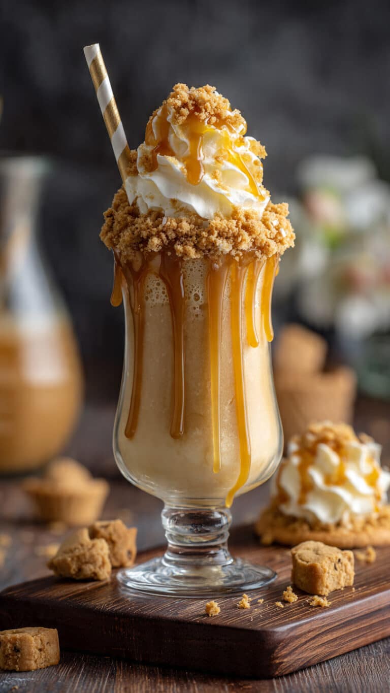 Caramel Cookie Crumble Frappuccino