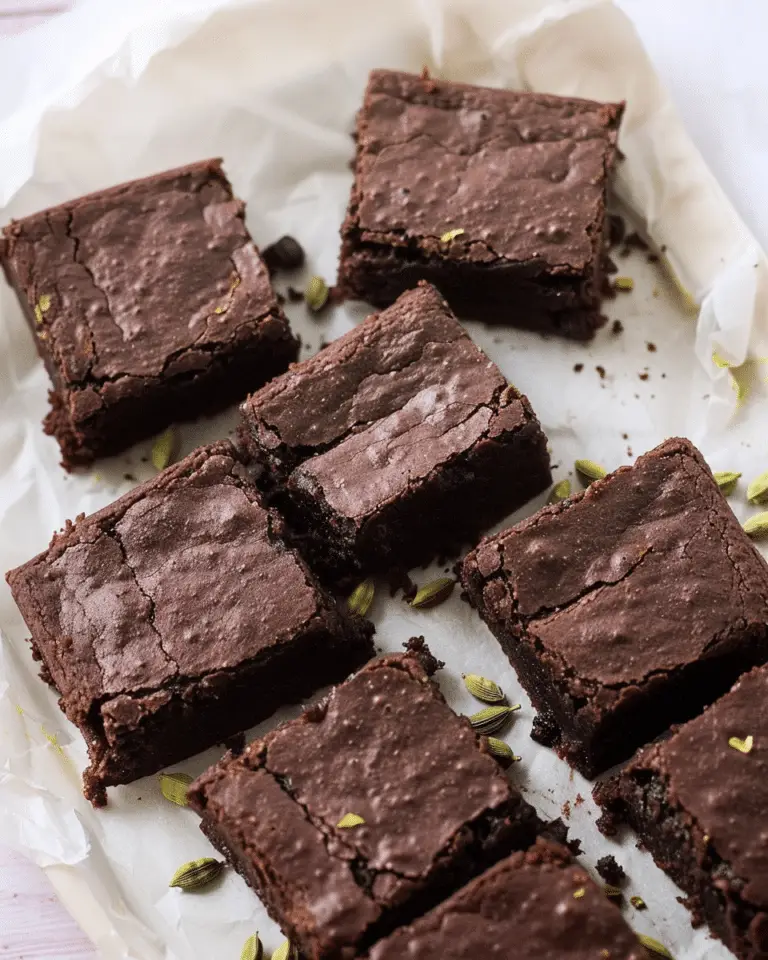 Cardamom Brownies