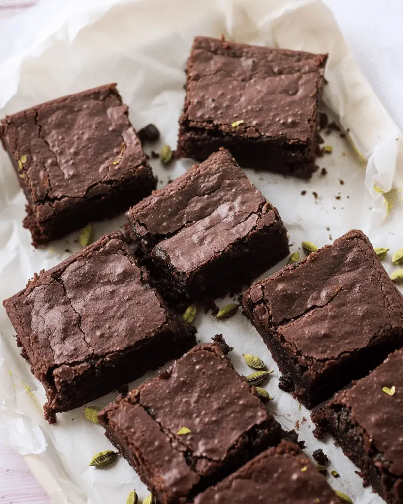 Cardamom Brownies