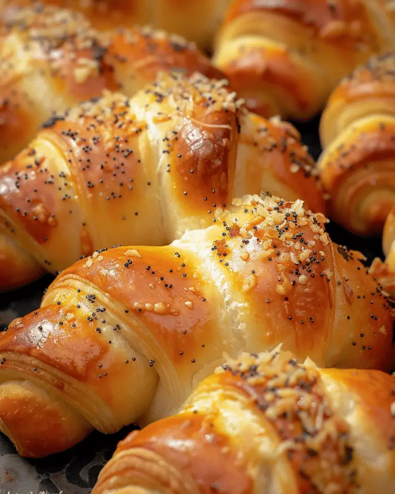 Cheesy Chicken Stuffed Crescent Rolls