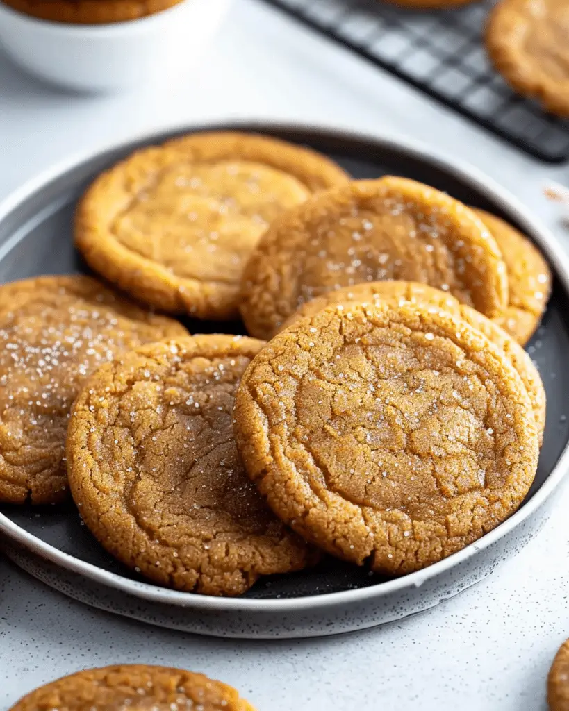 Chewy Maple Brown Butter Sugar Cookies