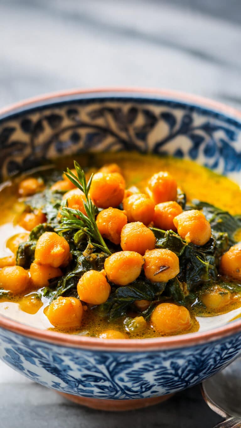 Chickpea & Saffron Stew