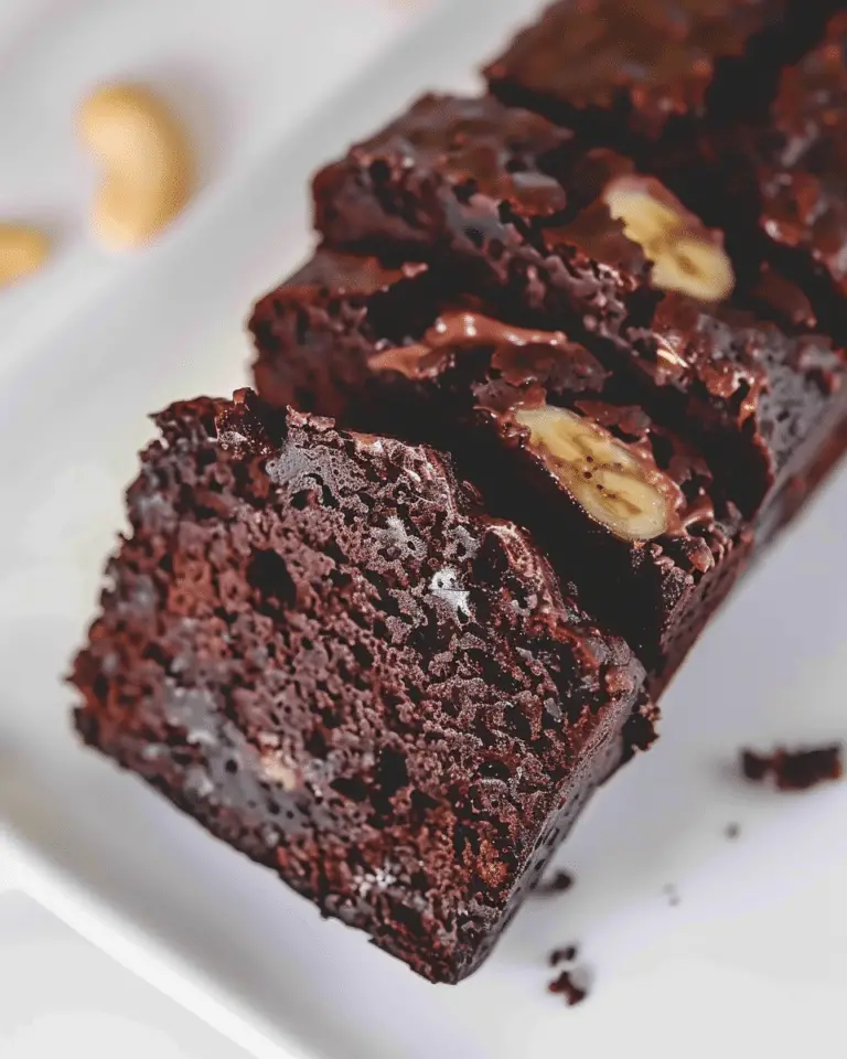 Chocolate Peanut Butter Banana Bread