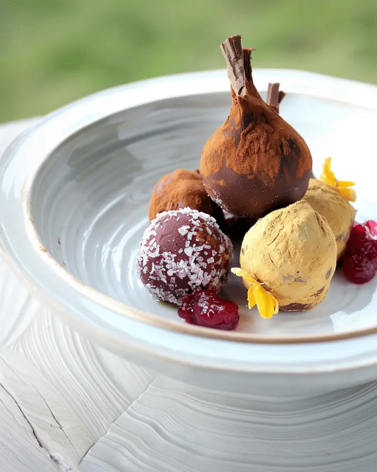 Chocolate and Olive Oil Truffles