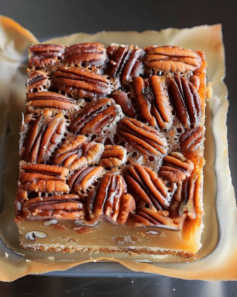 Christmas Goodies Pecan Pie Bars