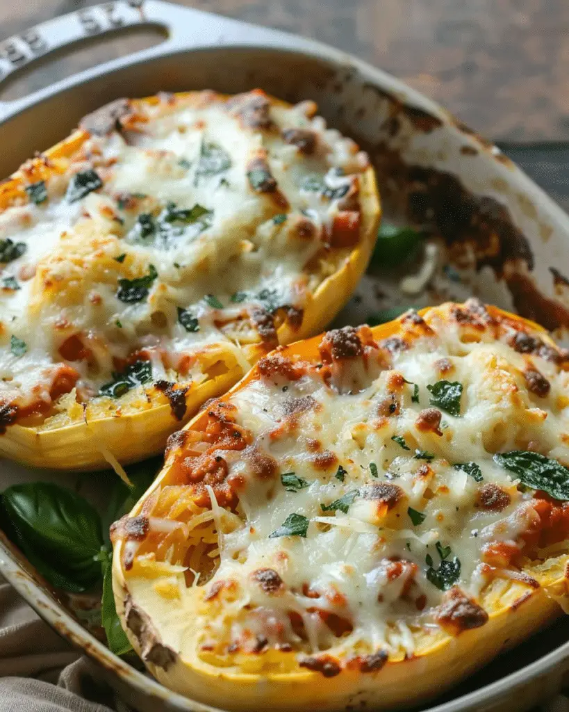 Classic Spaghetti Squash with Marinara