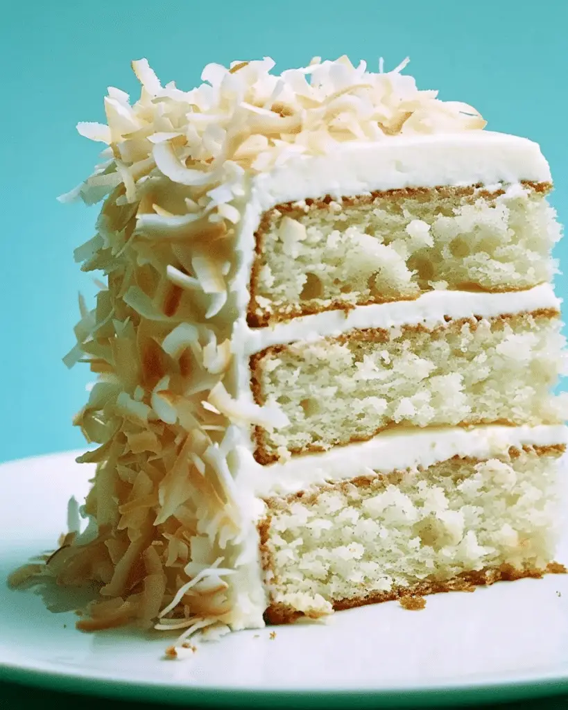 Creamy Coconut Cake Delight