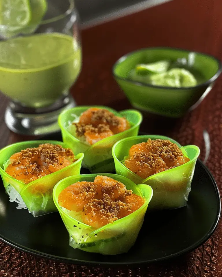 Crispy Shrimp Rice Paper Bites