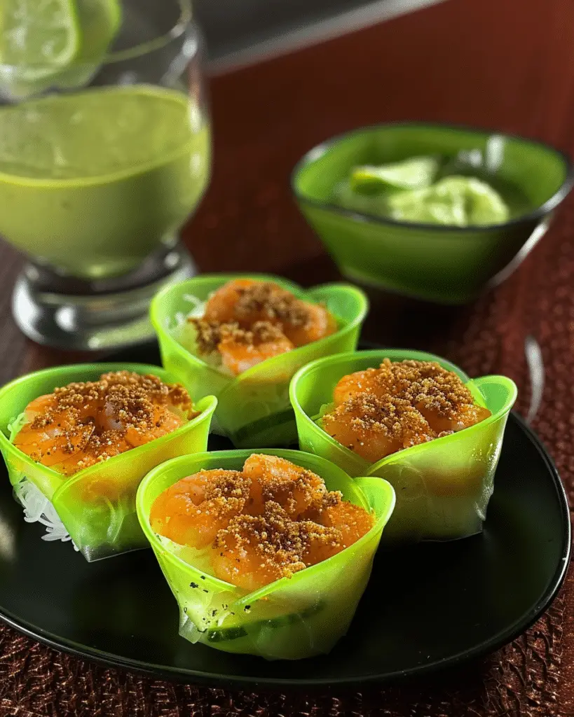 Crispy Shrimp Rice Paper Bites