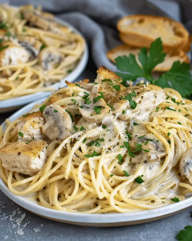 Easy Chicken Tetrazzini