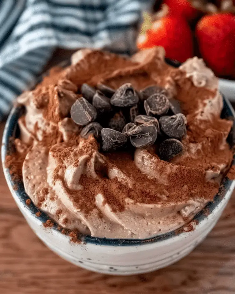 High Protein Cottage Cheese Chocolate Mousse