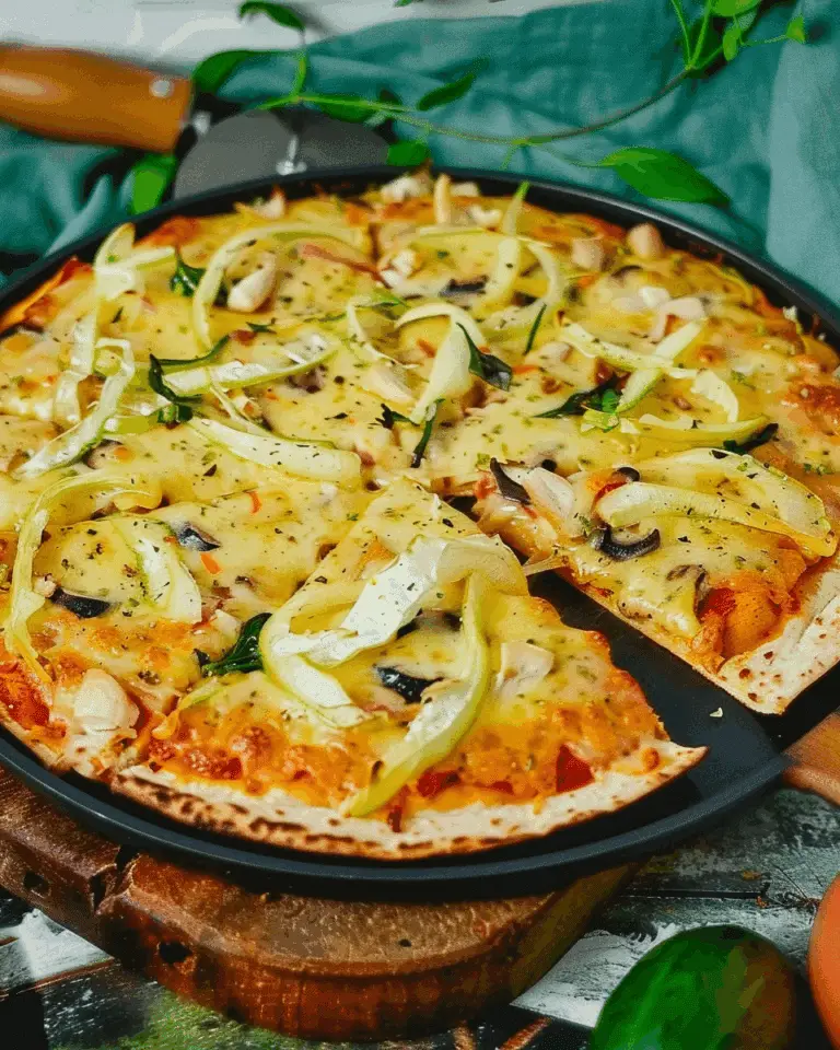 Easy Tortilla Pizza