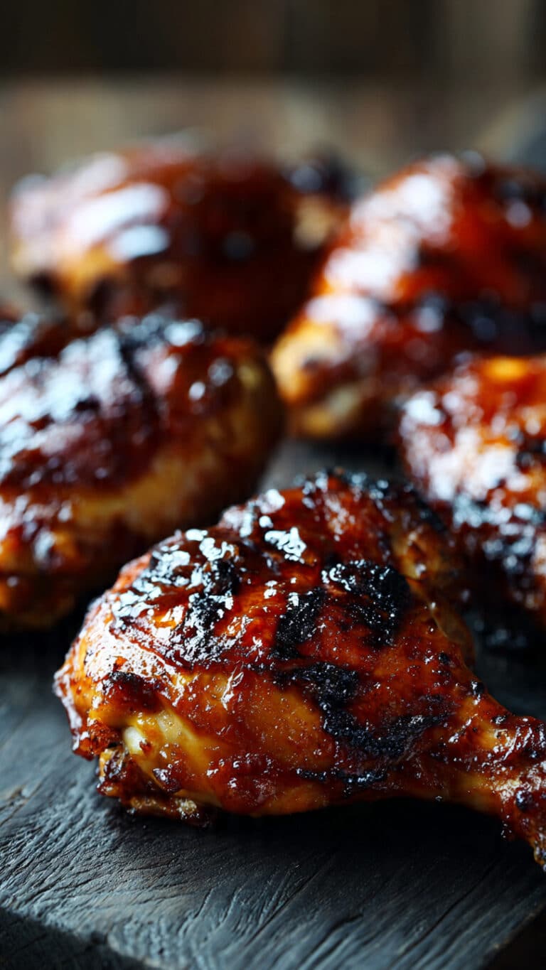 Fermented Garlic-Honey Barbecue Chicken