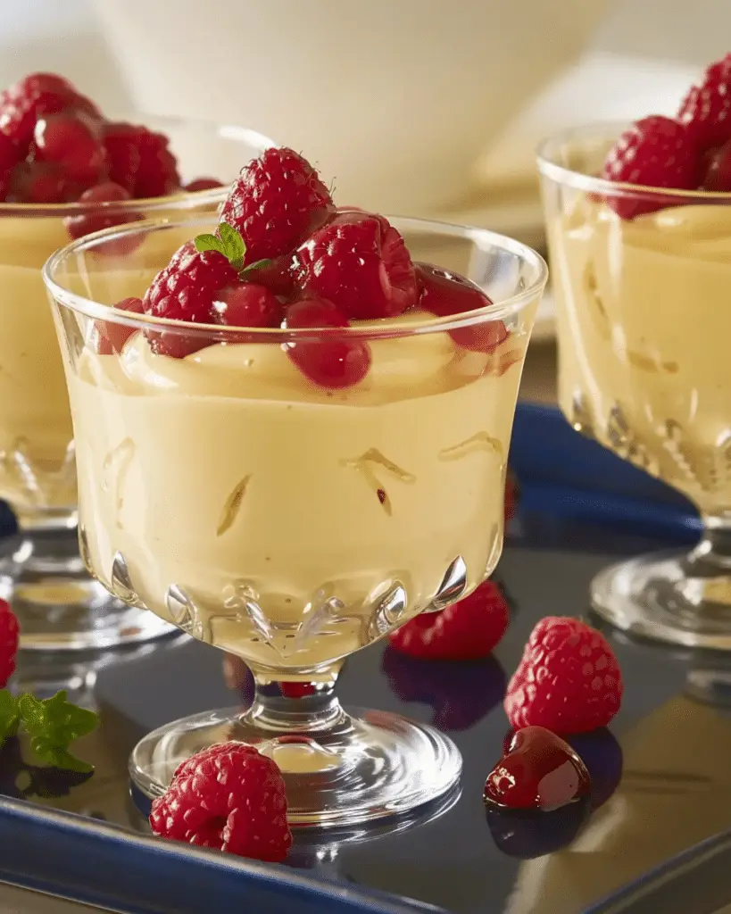 Fruit Custard Dessert