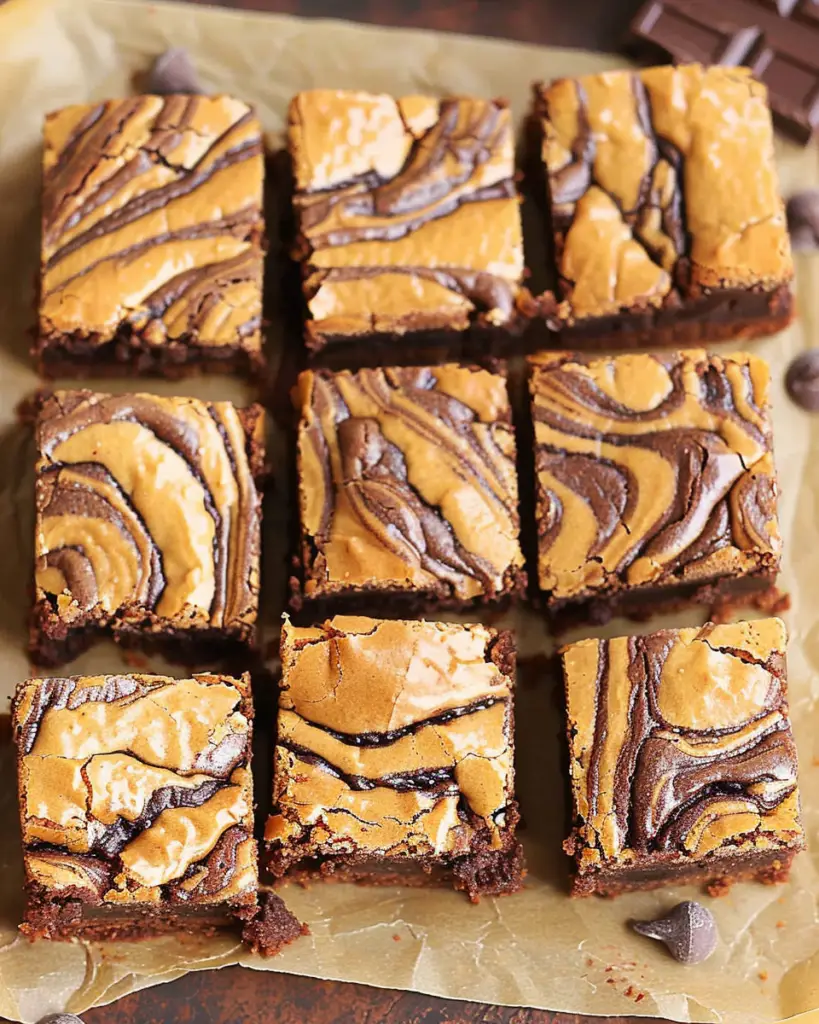 Fudgy Dark Chocolate Honey Tahini Brownies