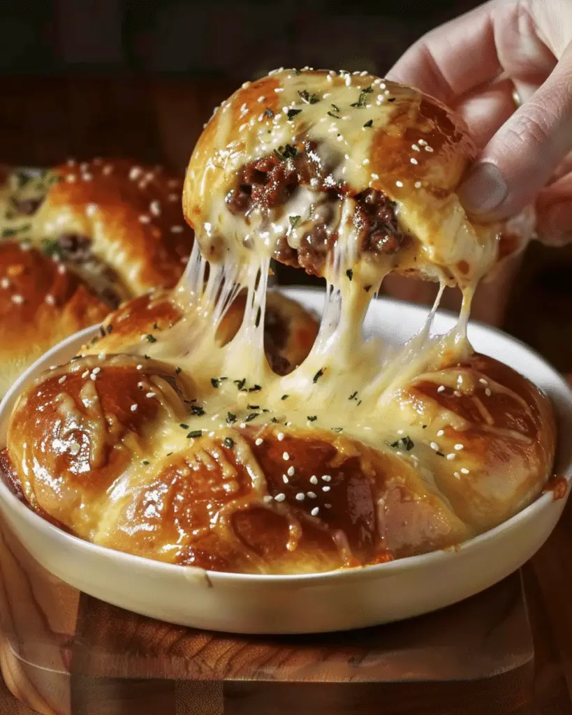 How To Make Garlic Parmesan Cheeseburger Bombs