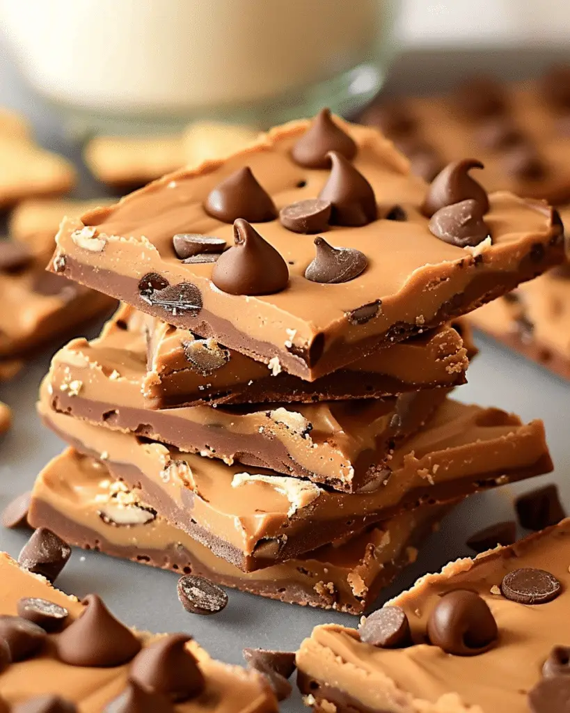 Healthy Cookie Dough Bark (No Bake, Gluten-Free)