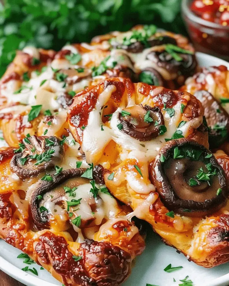 Herbed Mushroom & Gruyère Pastry Plait