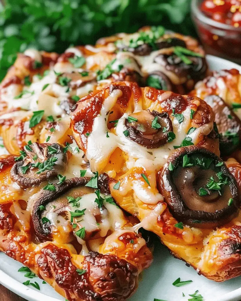 Herbed Mushroom & Gruyère Pastry Plait