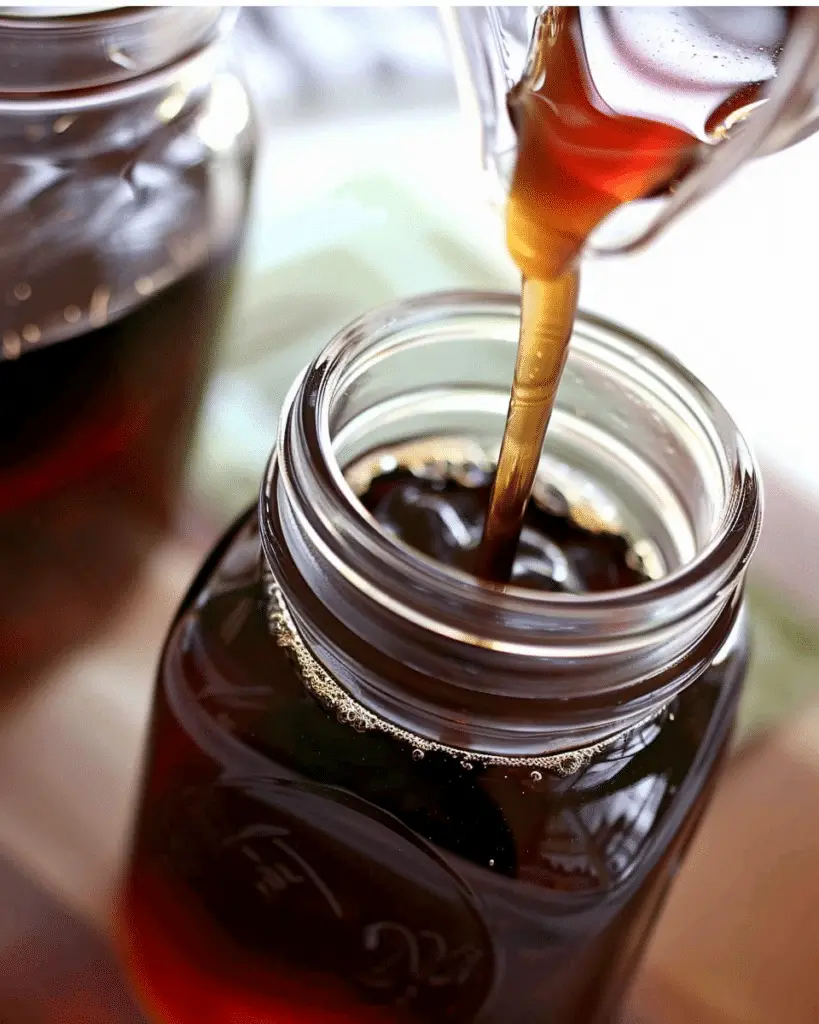 Homemade Caramel Syrup for Your Coffee