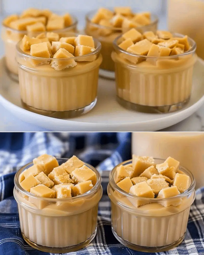 Homemade Dulce de Leche Squares (Milk Fudge) with Powdered Milk