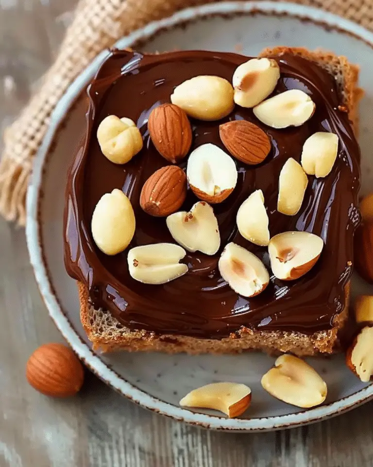 Homemade Nutella (Creamy Chocolate-Hazelnut Spread)