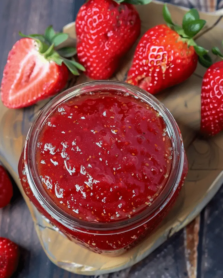 Homemade Strawberry Jam Recipe (No Pectin)