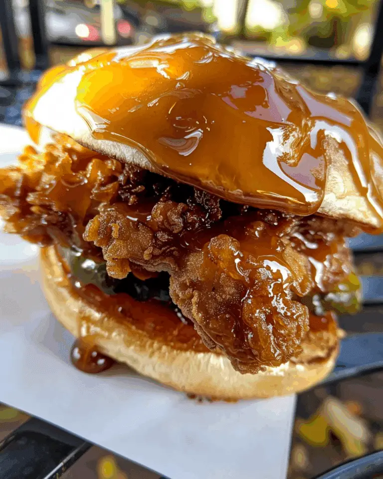 Hot Honey Crispy Chicken Sandwich