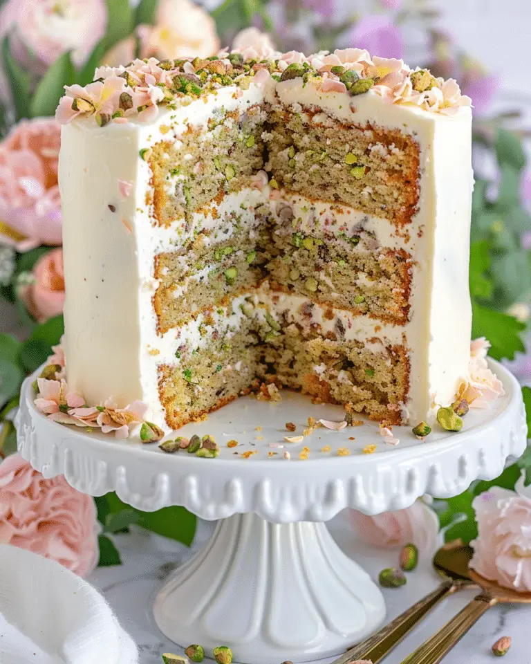 Jar Cake – Pistachio Milk Cake