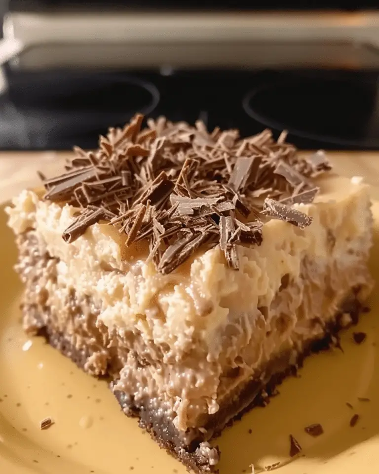 Keto German Chocolate Cheesecake
