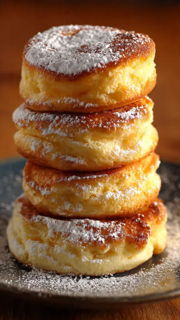 Lemon Ricotta Soufflé Pancakes