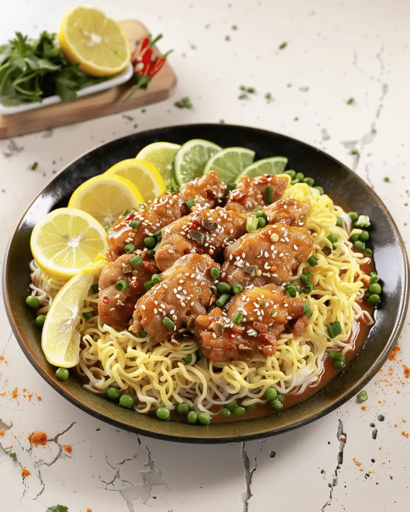 Lemon Chicken Ramen