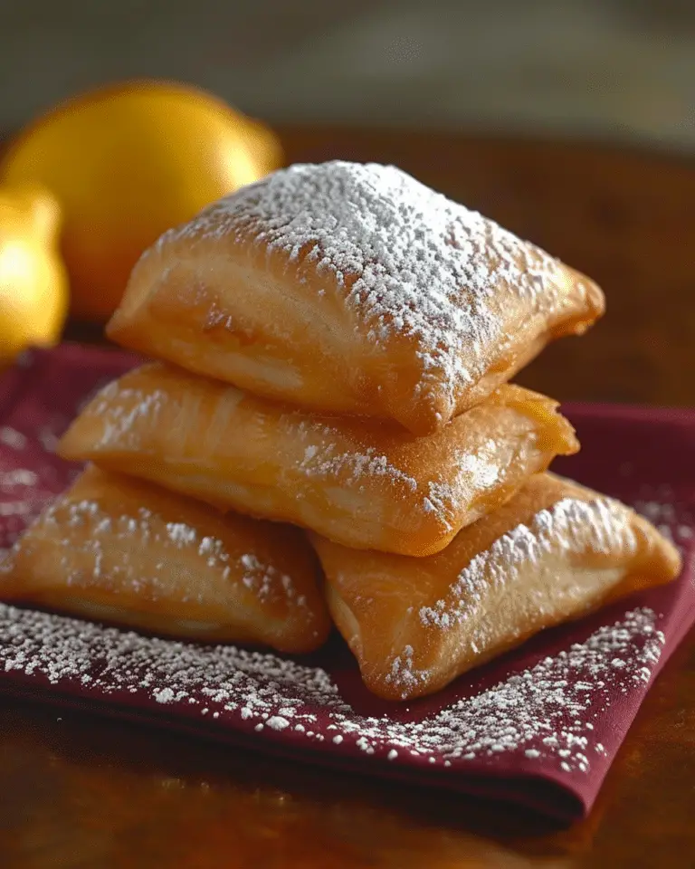 Lemon Curd Beignets