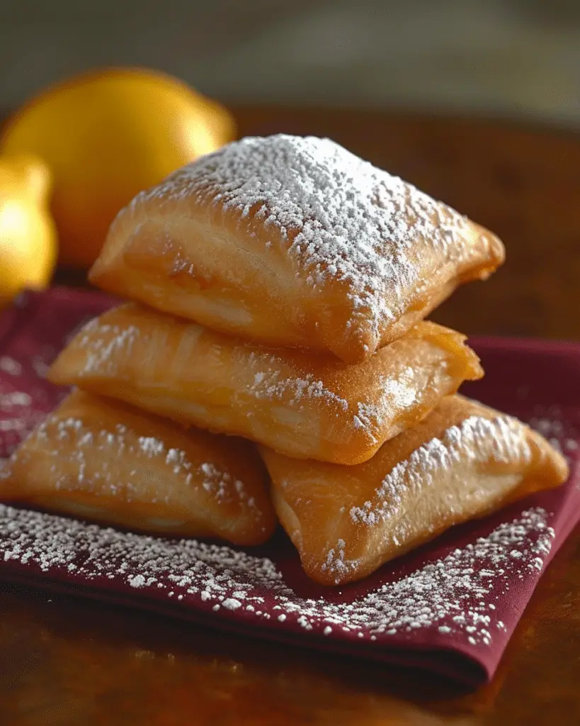 Lemon Curd Beignets