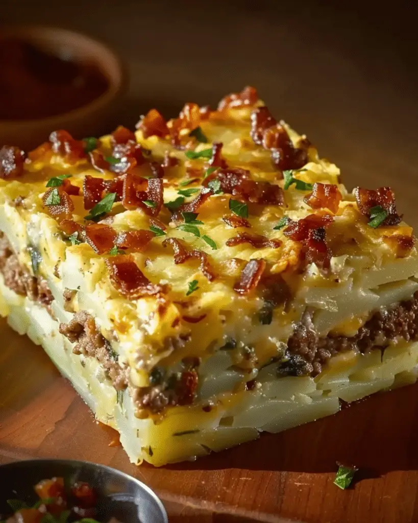 Loaded Potato Meatloaf