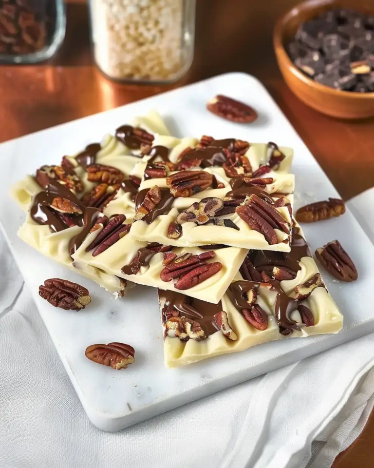 Maple-Pecan Chocolate Bark