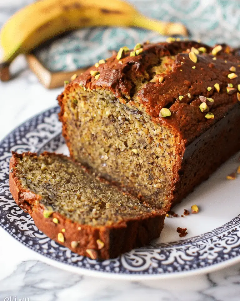 Pistachio Banana Bread