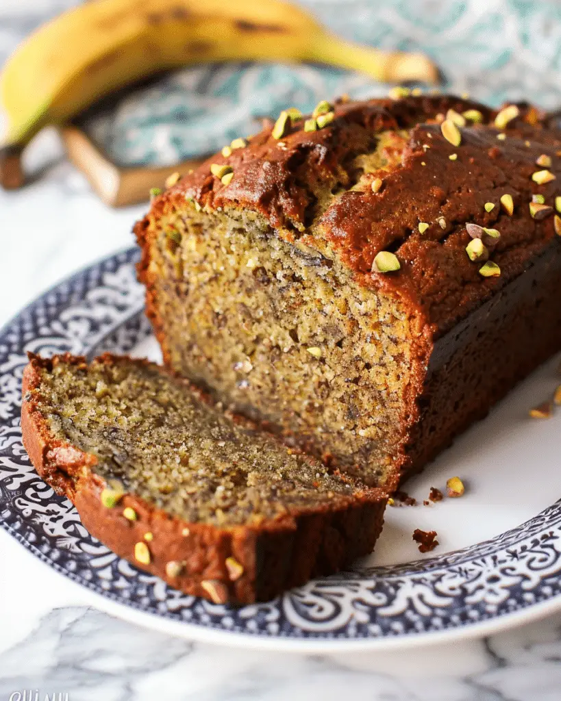 Pistachio Banana Bread