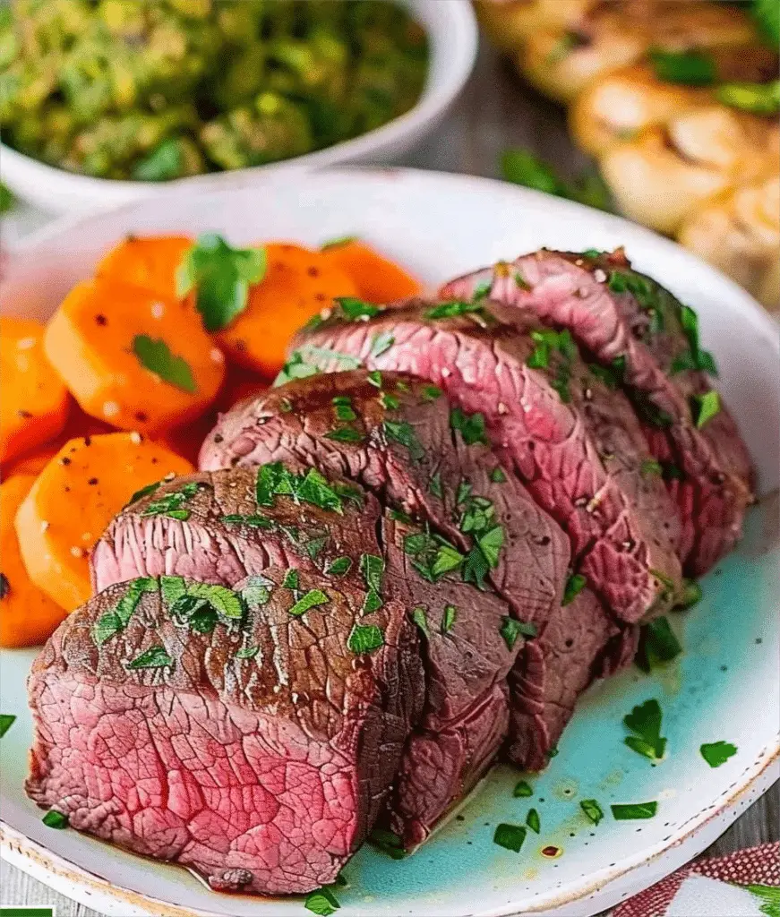 Air Fryer Garlic Butter Steak Bites