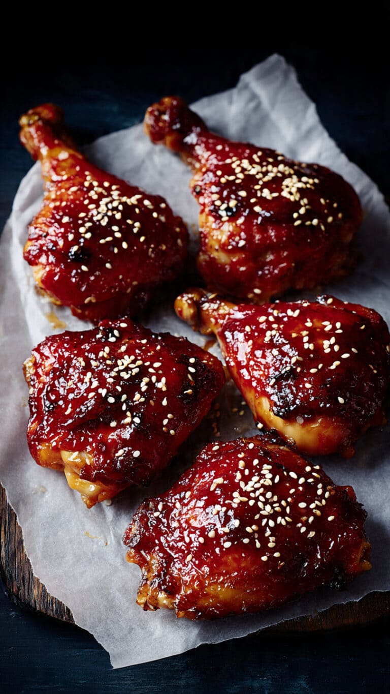 Sheet-Pan Miso Chicken and Sweet Potatoes
