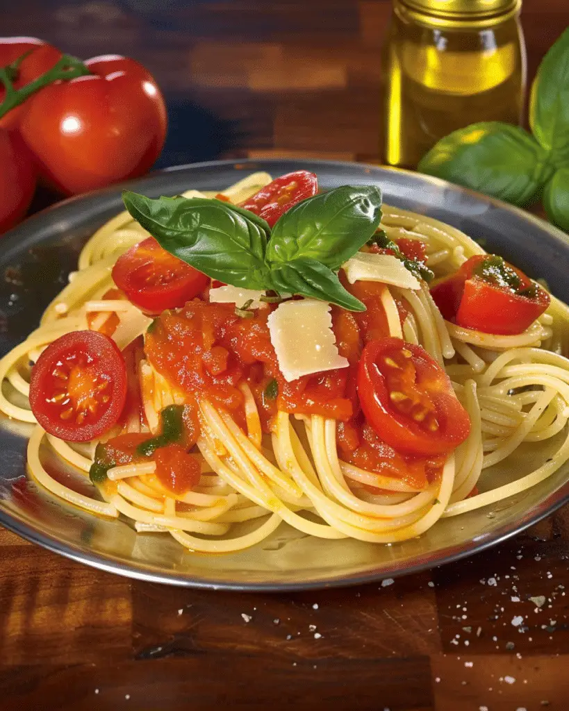 How To Make Spaghetti al Pomodoro